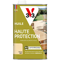 Huile extérieure haute protection nature 1L mat - V33