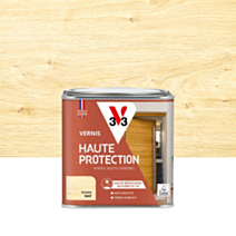 Vernis Haute Protection Ecolabel incolore Mat 0,5L - V33