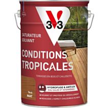 Saturateur solvanté conditions tropicales teck 5 L - V33