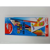 Set de 12 crayons de bi-couleur Color'peps Duo - MAPED
