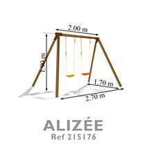 Portique bois alizée - SOULET