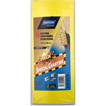 Pack chantier 10 patins ovales Ponceuse 115x280mm Grain 120 - NORTON