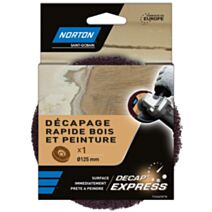 Disque bois/vernis 125mm - NORTON