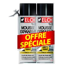 2 mousses expansives Isole & Rebouche - ELCH PRO