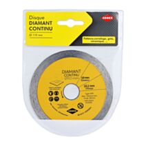 Disque diamant continu Ø110mm carrelage - COGEX