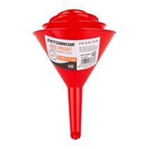 Entonnoir plastique 4 pièces Ø50,70,95,115mm avec crochet rouge - CAVATORTA
