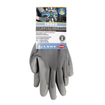 Gant précision polyester/polyuréthane gris taille 8 - COGEX