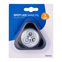 Spot 3 led Triangle 13cm noir - COGEX