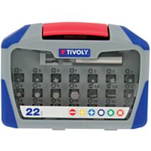 Coffret 22 embouts + porte embout - TIVOLY