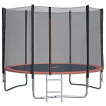 Trampoline avec filet de sécurité et échelle ∅3,05m - TRIGANO