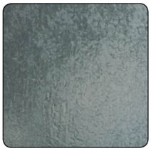 Tôle acier galva 1mm 100x50
