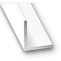 Cornière Aluminium 20x20x1,5mm 2m Blanc - CQFD