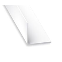 Cornière PVC 40x40mm 2m Blanc - CQFD