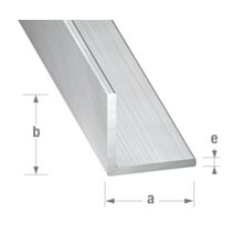 Cornière alu brut 40 x 40 x 1,5 mm 2,5m - CQFD