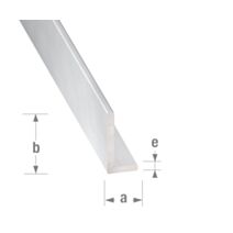 Cornière alu anodisé incolore 30 x 20 x 1,5 mm 2,5m - CQFD
