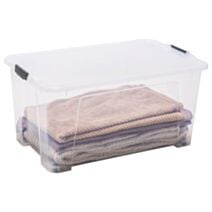 Malle de rangement Sundis transparent 110L - SUNDIS
