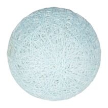 Boule tissu bleu clair ⌀ 6 cm - OSTARIA