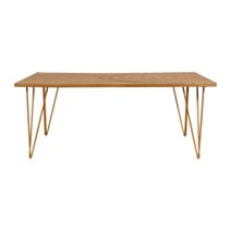 Table basse Paulo dandy bois MDF 100 x 50 x 40 cm