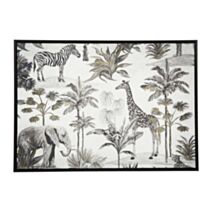 Toile imprimée Safari 80 x 60 cm 2 assortis - OSTARIA