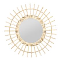 Miroir Soleil rotin PM Ø54 cm - OSTARIA
