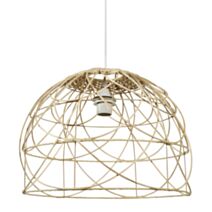 Suspension Victoria Ø43 cm E27 rotin naturel - OSTARIA 