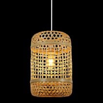Suspension Kimo bambou naturel 27cm - OSTARIA
