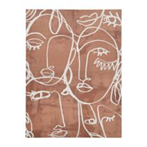 Toile imprimée Visage 30 x 40 cm 3 assortis - OSTARIA