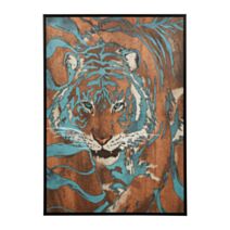 Toile encadrée Tigre 50 x 70 cm - OSTARIA