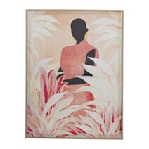 Toile encadrée Isabel 60 x 80 cm multicolor 2 assortis - OSTARIA