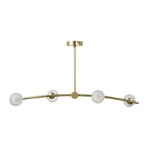 Suspension Pleiades 80 x 20 x 40 cm G9 métal doré - OSTARIA