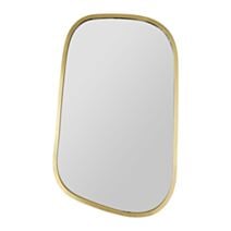 Miroir organique métal doré 32x51cm - OSTARIA