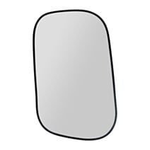 Miroir Organique Noir métal 32x51cm