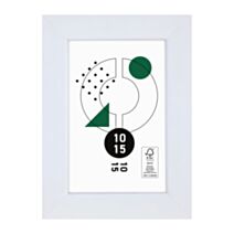 Cadre photo Paola blanc 10 x 15 cm - OSTARIA