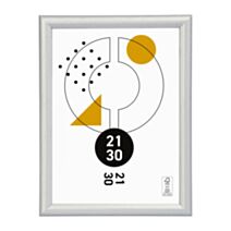 Cadre photo Onyx argent 21 x 30 cm - OSTARIA