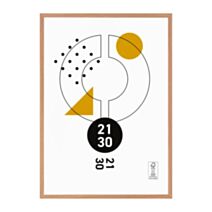 Cadre photo Marco clip bois 21 x 30 cm PVC - OSTARIA