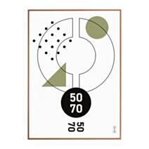 Cadre photo Marco clip bois 50 x 70 cm PVC - OSTARIA
