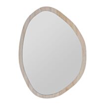 Miroir Organique Naturel Bois 43x60cm