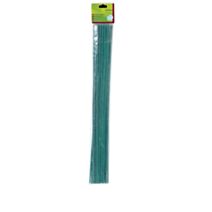 Tuteur bambou refendu teinté vert 0,40m - INTERMAS