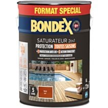 Saturateur anti-UV et grisaillement 6 L teck - BONDEX
