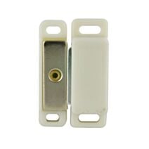 Loqueteau magnétique rectangulaire à visser à pattes force 8kg fermeture pour porte de meuble