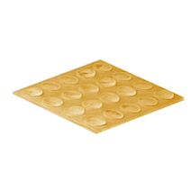 Butée ronde plastique transparent d8 x25