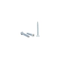 Vis tête fraisée philips blanche D4,3x35mm x30
