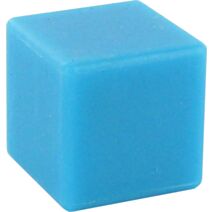 Butée flexible Cube silicone bleu - CIME
