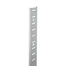 Crémaillère à visser 2000 x 16 mm acier blanc - CIME