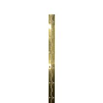 Charnière piano 1740x25 mm acier laitonné
