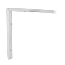Equerre aluminium laqué blanc 135 x 135mm - CIME