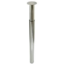 Pied de table Zoom Ø60 x 700 x 1100 mm chromé - CIME