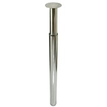 Pied de table Zoom Ø60 x 700 x 1100 mm chromé - CIME