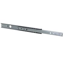 Coulisse billes acier 246mm 10kg fixation latérale