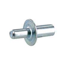Lot de 8 taquets à enfoncer réversible Ø4-5mm acier zingué